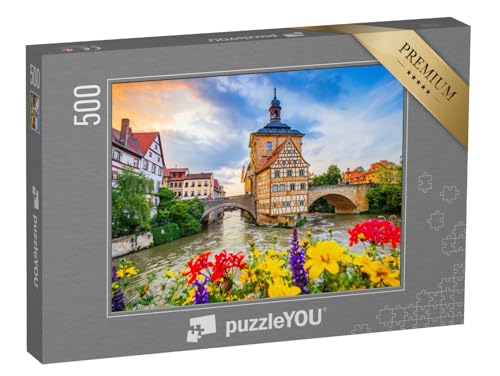 puzzleYOU: Puzzle 500 Teile „Altes Rathaus von Bamberg mit Zwei Brücken über die Regnitz, Bayern“ – aus der Puzzle-Kollektion Main puzzleYOU: Puzzle 500 Teile „Altes Rathaus von Bamberg mit Zwei Brücken über die Regnitz, Bayern“ – aus der Puzzle-Kollektion Main von puzzleYOU