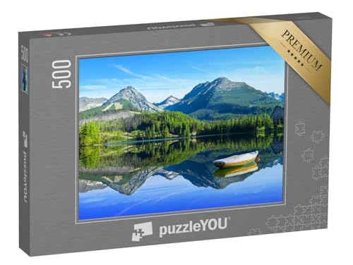 puzzleYOU: Puzzle 500 Teile „Bergsee Strbske pleso im Nationalpark Hohe Tatra, Slowakei“ – aus der Puzzle-Kollektion Slowakei puzzleYOU: Puzzle 500 Teile „Bergsee Strbske pleso im Nationalpark Hohe Tatra, Slowakei“ – aus der Puzzle-Kollektion Slowakei von puzzleYOU
