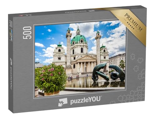 puzzleYOU: Puzzle 500 Teile „Berühmte Wiener Karlskirche, Österreich“ – aus der Puzzle-Kollektion Österreich puzzleYOU: Puzzle 500 Teile „Berühmte Wiener Karlskirche, Österreich“ – aus der Puzzle-Kollektion Österreich von puzzleYOU
