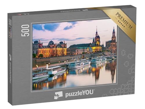 puzzleYOU: Puzzle 500 Teile „Dresdner an der Elbe im Sonnenuntergang“ – aus der Puzzle-Kollektion Dresden, Deutsche Städte puzzleYOU: Puzzle 500 Teile „Dresdner an der Elbe im Sonnenuntergang“ – aus der Puzzle-Kollektion Dresden, Deutsche Städte von puzzleYOU