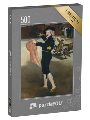 puzzleYOU: Puzzle 500 Teile „Edouard Manet - Mademoiselle V im Kostüm Einer Espada“ von puzzleYOU