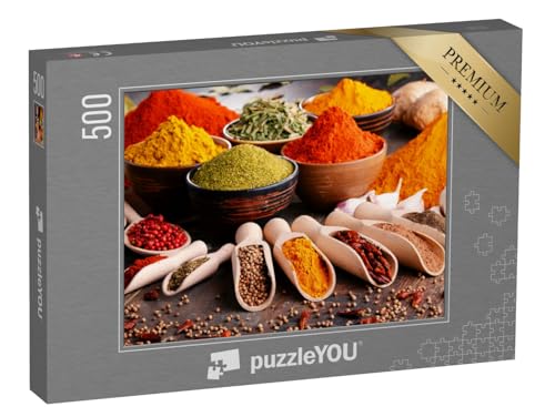 puzzleYOU: Puzzle 500 Teile „Eine Vielzahl von Gewürzen und Kräutern auf dem Küchentisch“ – aus der Puzzle-Kollektion Gewürze, Essen und Trinken puzzleYOU: Puzzle 500 Teile „Eine Vielzahl von Gewürzen und Kräutern auf dem Küchentisch“ – aus der Puzzle-Kollektion Gewürze, Essen und Trinken von puzzleYOU