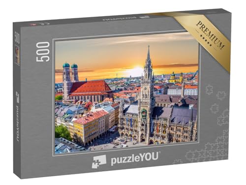 puzzleYOU: Puzzle 500 Teile „Einfach schön: München bei Sonnenuntergang, Bayern, Deutschland“ – aus der Puzzle-Kollektion München, Deutschland, Deutsche Städte, Deutsche Großstädte puzzleYOU: Puzzle 500 Teile „Einfach schön: München bei Sonnenuntergang, Bayern, Deutschland“ – aus der Puzzle-Kollektion München, Deutschland, Deutsche Städte, Deutsche Großstädte von puzzleYOU