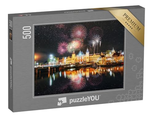 puzzleYOU: Puzzle 500 Teile „Feuerwerk über Amsterdam“ – aus der Puzzle-Kollektion Städte puzzleYOU: Puzzle 500 Teile „Feuerwerk über Amsterdam“ – aus der Puzzle-Kollektion Städte von puzzleYOU