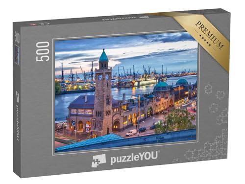 puzzleYOU: Puzzle 500 Teile „Hamburger Hafen, Deutschland“ – aus der Puzzle-Kollektion Hamburg, Deutsche Städte puzzleYOU: Puzzle 500 Teile „Hamburger Hafen, Deutschland“ – aus der Puzzle-Kollektion Hamburg, Deutsche Städte von puzzleYOU
