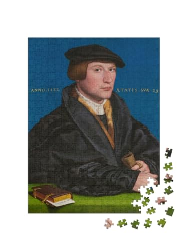 puzzleYOU: Puzzle 500 Teile „Hans Holbein The Younger - Hermann von Wedigh III“ von puzzleYOU