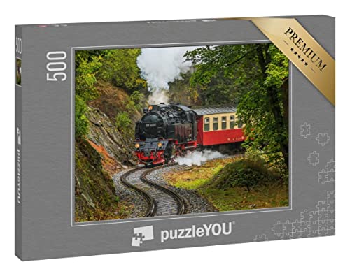 puzzleYOU: Puzzle 500 Teile „Historische Dampflokomotive im Harz“ puzzleYOU: Puzzle 500 Teile „Historische Dampflokomotive im Harz“ von puzzleYOU
