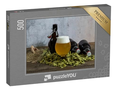 puzzleYOU: Puzzle 500 Teile „Hopfen & Malz – Gott erhalt’s!“ von puzzleYOU