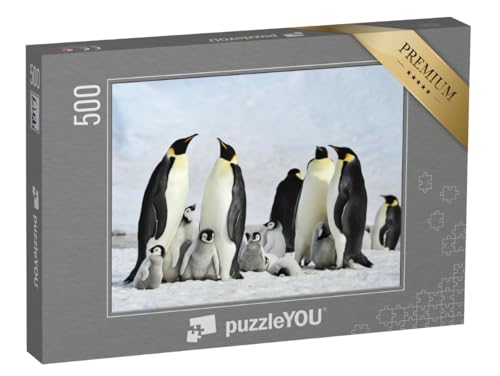 puzzleYOU: Puzzle 500 Teile „Kaiserpinguin-Kolonie mit Jungtieren in der Antarktis“ – aus der Puzzle-Kollektion Pinguine, Exotische Tiere & Trend-Tiere puzzleYOU: Puzzle 500 Teile „Kaiserpinguin-Kolonie mit Jungtieren in der Antarktis“ – aus der Puzzle-Kollektion Pinguine, Exotische Tiere & Trend-Tiere von puzzleYOU