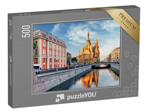 puzzleYOU: Puzzle 500 Teile „Kirche des Erlösers, St. Petersburg, Russland“ – aus der Puzzle-Kollektion Sankt Petersburg puzzleYOU: Puzzle 500 Teile „Kirche des Erlösers, St. Petersburg, Russland“ – aus der Puzzle-Kollektion Sankt Petersburg von puzzleYOU