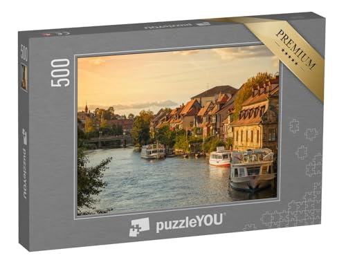 puzzleYOU: Puzzle 500 Teile „Klein-Venedig, historischer Stadtteil in Bamberg, Deutschland“ – aus der Puzzle-Kollektion Bamberg puzzleYOU: Puzzle 500 Teile „Klein-Venedig, historischer Stadtteil in Bamberg, Deutschland“ – aus der Puzzle-Kollektion Bamberg von puzzleYOU