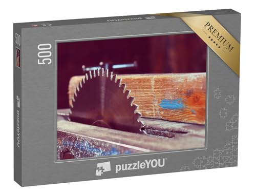puzzleYOU: Puzzle 500 Teile „Kreissäge, Werkzeug für Tischler und Schreiner“ – aus der Puzzle-Kollektion Handwerk puzzleYOU: Puzzle 500 Teile „Kreissäge, Werkzeug für Tischler und Schreiner“ – aus der Puzzle-Kollektion Handwerk von puzzleYOU