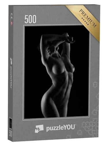 puzzleYOU: Puzzle 500 Teile „Kunst Akt: Wunderschöner nackter Körper“ – aus der Puzzle-Kollektion Erotik von puzzleYOU