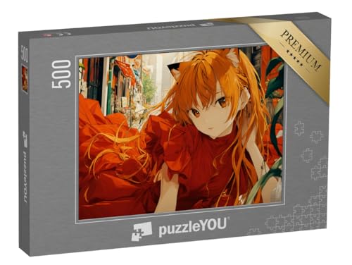 puzzleYOU: Puzzle 500 Teile „Loderndes Herz der Anime“ – aus der Puzzle-Kollektion Anime von puzzleYOU