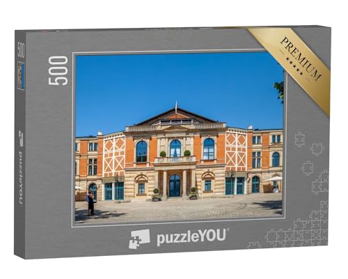 puzzleYOU: Puzzle 500 Teile „Malerisches Bayreuth, Deutschland“ – aus der Puzzle-Kollektion Bayreuth von puzzleYOU
