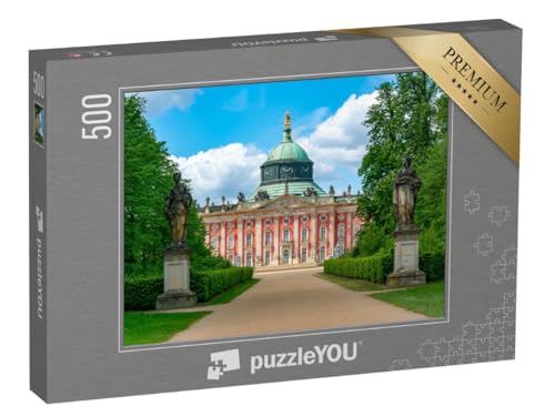 puzzleYOU: Puzzle 500 Teile „Malerisches Neues Palais im Park Sanssouci, Potsdam“ von puzzleYOU
