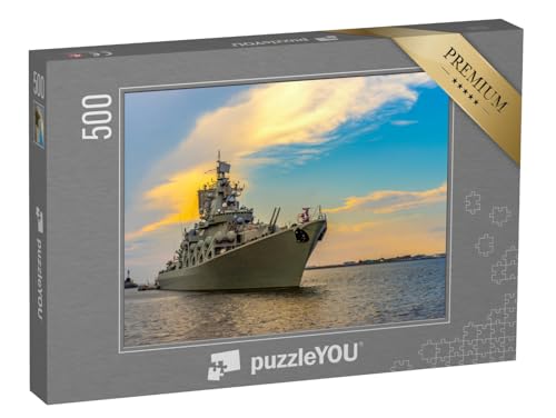 puzzleYOU: Puzzle 500 Teile „Militärschiff“ – aus der Puzzle-Kollektion Fahrzeuge puzzleYOU: Puzzle 500 Teile „Militärschiff“ – aus der Puzzle-Kollektion Fahrzeuge von puzzleYOU
