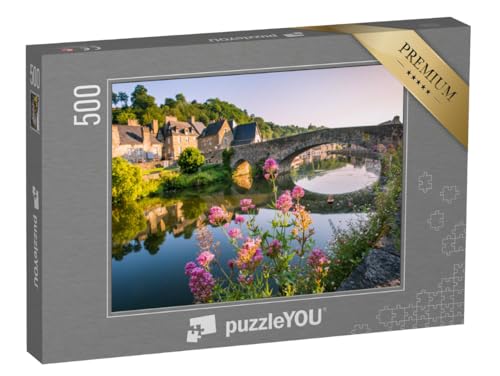 puzzleYOU: Puzzle 500 Teile „Mittelalterliche Brücke und Steinhäuser am Fluss Rance, Bretagne, Frankreich“ – aus der Puzzle-Kollektion Bretagne puzzleYOU: Puzzle 500 Teile „Mittelalterliche Brücke und Steinhäuser am Fluss Rance, Bretagne, Frankreich“ – aus der Puzzle-Kollektion Bretagne von puzzleYOU