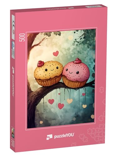 puzzleYOU: Puzzle 500 Teile „Muffins: Liebe geht durch den Magen“ puzzleYOU: Puzzle 500 Teile „Muffins: Liebe geht durch den Magen“ von puzzleYOU