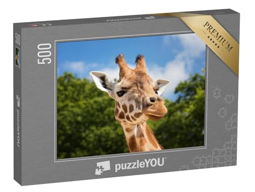 puzzleYOU: Puzzle 500 Teile „Neugierige Giraffe“ – aus der Puzzle-Kollektion Safari, Giraffen, Tiere in Savanne & Wüste puzzleYOU: Puzzle 500 Teile „Neugierige Giraffe“ – aus der Puzzle-Kollektion Safari, Giraffen, Tiere in Savanne & Wüste von puzzleYOU