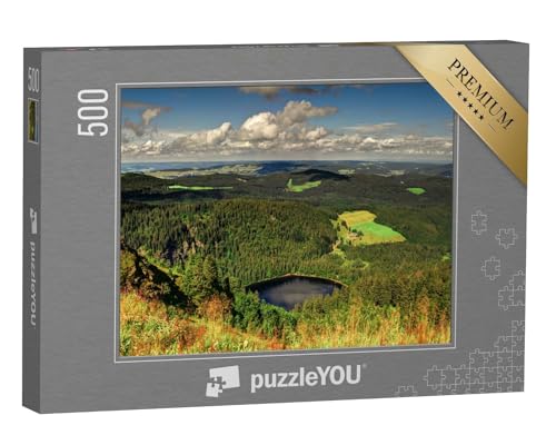 puzzleYOU: Puzzle 500 Teile „Panoramablick über den Schwarzwald, Deutschland“ – aus der Puzzle-Kollektion Schwarzwald von puzzleYOU