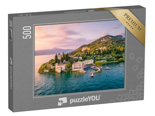 puzzleYOU: Puzzle 500 Teile „Punta San Vigilio am Gardasee, Italien“ – aus der Puzzle-Kollektion Gardasee, Große Seen puzzleYOU: Puzzle 500 Teile „Punta San Vigilio am Gardasee, Italien“ – aus der Puzzle-Kollektion Gardasee, Große Seen von puzzleYOU