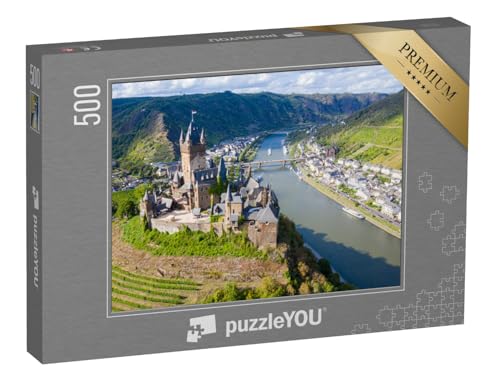 puzzleYOU: Puzzle 500 Teile „Reichsburg Cochem schützt die historische Stadt: Neugotik in Rheinland-Pfalz“ – aus der Puzzle-Kollektion Cochem puzzleYOU: Puzzle 500 Teile „Reichsburg Cochem schützt die historische Stadt: Neugotik in Rheinland-Pfalz“ – aus der Puzzle-Kollektion Cochem von puzzleYOU