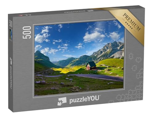 puzzleYOU: Puzzle 500 Teile „Sedlo-Pass in den Bergen von Montenegro“ – aus der Puzzle-Kollektion Weitere Europa-Motive von puzzleYOU