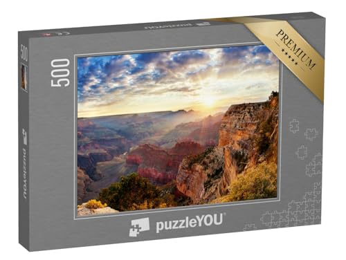 puzzleYOU: Puzzle 500 Teile „Sonnenaufgang am Grand Canyon“ – aus der Puzzle-Kollektion Grand Canyon puzzleYOU: Puzzle 500 Teile „Sonnenaufgang am Grand Canyon“ – aus der Puzzle-Kollektion Grand Canyon von puzzleYOU