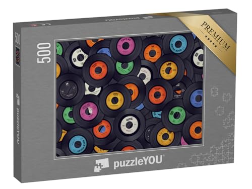 puzzleYOU: Puzzle 500 Teile „Vinyl-Schallplatten“ – aus der Puzzle-Kollektion Musik, Menschen, Nostalgie puzzleYOU: Puzzle 500 Teile „Vinyl-Schallplatten“ – aus der Puzzle-Kollektion Musik, Menschen, Nostalgie von puzzleYOU