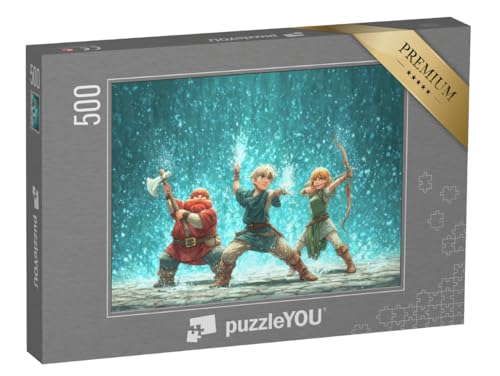 puzzleYOU: Puzzle 500 Teile „Wasserfest der kleinen Helden“ – aus der Puzzle-Kollektion Anime puzzleYOU: Puzzle 500 Teile „Wasserfest der kleinen Helden“ – aus der Puzzle-Kollektion Anime von puzzleYOU