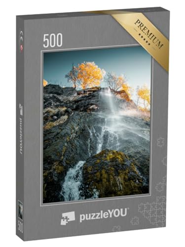 puzzleYOU: Puzzle 500 Teile „Wunderschöner Wasserfall in den Harzer Bergen, Deutschland“ – aus der Puzzle-Kollektion Harz puzzleYOU: Puzzle 500 Teile „Wunderschöner Wasserfall in den Harzer Bergen, Deutschland“ – aus der Puzzle-Kollektion Harz von puzzleYOU