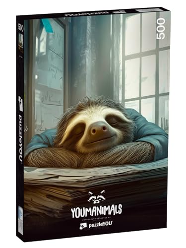 puzzleYOU: Puzzle 500 Teile „YOUMANIMALS: Anton“ von puzzleYOU