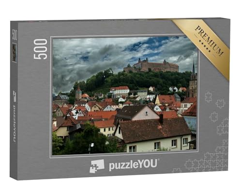 puzzleYOU: Puzzle 500 Teile „Zinnsoldatenmuseum: Schloss Plassenburg, Kulmbach“ – aus der Puzzle-Kollektion Burgen von puzzleYOU