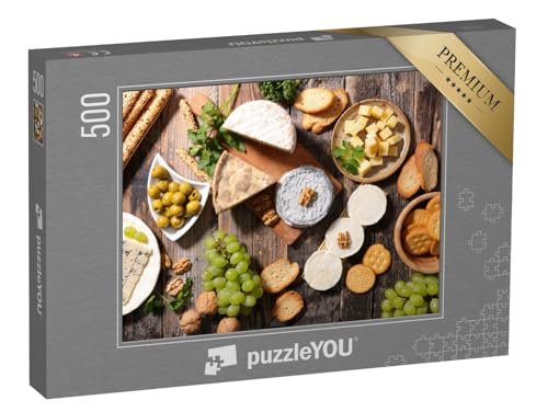 puzzleYOU: Puzzle 500 Teile „gemischter Käse“ – aus der Puzzle-Kollektion Küche, Essen und Trinken puzzleYOU: Puzzle 500 Teile „gemischter Käse“ – aus der Puzzle-Kollektion Küche, Essen und Trinken von puzzleYOU