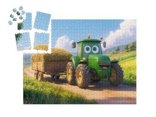 puzzleYOU: Puzzle-Adventskalender | „Der kleine Bulldog auf großer Fahrt“ – aus der Puzzle-Kollektion Kinderpuzzle puzzleYOU: Puzzle-Adventskalender | „Der kleine Bulldog auf großer Fahrt“ – aus der Puzzle-Kollektion Kinderpuzzle von puzzleYOU