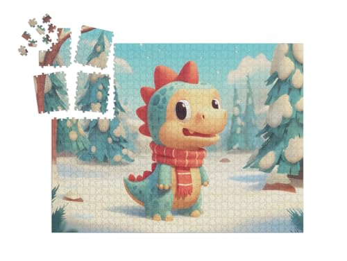 puzzleYOU: Puzzle-Adventskalender | „Der kleine Dino und der erste Schnee“ puzzleYOU: Puzzle-Adventskalender | „Der kleine Dino und der erste Schnee“ von puzzleYOU