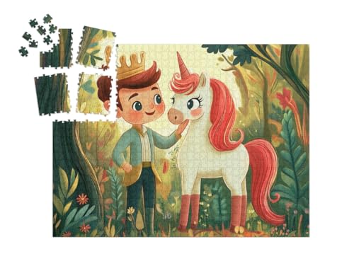 puzzleYOU: Puzzle-Adventskalender | „Der kleine Prinz und Sein magisches Einhorn“ – aus der Puzzle-Kollektion Kinderpuzzle puzzleYOU: Puzzle-Adventskalender | „Der kleine Prinz und Sein magisches Einhorn“ – aus der Puzzle-Kollektion Kinderpuzzle von puzzleYOU