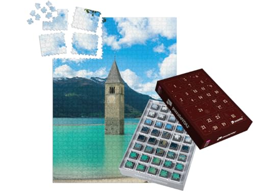 puzzleYOU: Puzzle-Adventskalender | „Der übrig gebliebene Kirchturm des Alten Dorfes“ puzzleYOU: Puzzle-Adventskalender | „Der übrig gebliebene Kirchturm des Alten Dorfes“ von puzzleYOU
