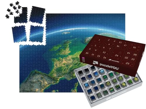 puzzleYOU: Puzzle-Adventskalender | „Die Erde am Morgen - 3D Visualisierung“ puzzleYOU: Puzzle-Adventskalender | „Die Erde am Morgen - 3D Visualisierung“ von puzzleYOU
