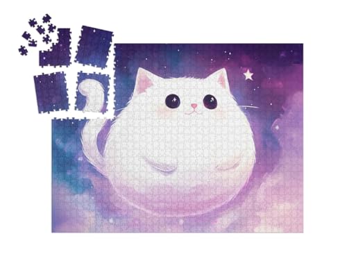 puzzleYOU: Puzzle-Adventskalender | „Die Märchenkatze im Weltall“ – aus der Puzzle-Kollektion Kinderpuzzle puzzleYOU: Puzzle-Adventskalender | „Die Märchenkatze im Weltall“ – aus der Puzzle-Kollektion Kinderpuzzle von puzzleYOU