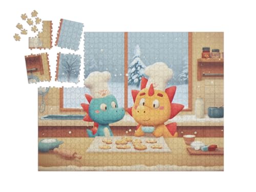puzzleYOU: Puzzle-Adventskalender | „Die kleine Dino-Backstube“ puzzleYOU: Puzzle-Adventskalender | „Die kleine Dino-Backstube“ von puzzleYOU