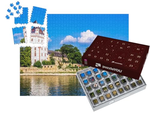 puzzleYOU: Puzzle-Adventskalender | „Eltville am Rhein“ von puzzleYOU