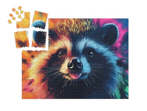 puzzleYOU: Puzzle-Adventskalender | „Frecher Igel im Farbwahn“ puzzleYOU: Puzzle-Adventskalender | „Frecher Igel im Farbwahn“ von puzzleYOU