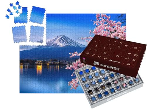 puzzleYOU: Puzzle-Adventskalender | „Kirschblüte am Fuji-Berg im Frühling, Japan“ – aus der Puzzle-Kollektion Japan, Aus Aller Welt puzzleYOU: Puzzle-Adventskalender | „Kirschblüte am Fuji-Berg im Frühling, Japan“ – aus der Puzzle-Kollektion Japan, Aus Aller Welt von puzzleYOU