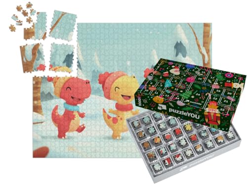 puzzleYOU: Puzzle-Adventskalender | „Kleine Dinos entdecken den Nordpol“ puzzleYOU: Puzzle-Adventskalender | „Kleine Dinos entdecken den Nordpol“ von puzzleYOU