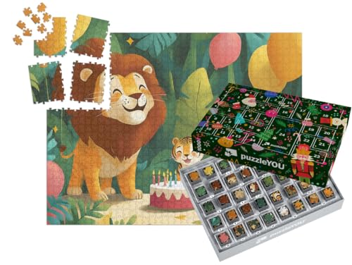 puzzleYOU: Puzzle-Adventskalender | „Kleiner Tiger hat Geburtstag“ – aus der Puzzle-Kollektion Kinderpuzzle puzzleYOU: Puzzle-Adventskalender | „Kleiner Tiger hat Geburtstag“ – aus der Puzzle-Kollektion Kinderpuzzle von puzzleYOU