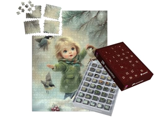 puzzleYOU: Puzzle-Adventskalender | „Kleines Mädchen im Winterwald“ – aus der Puzzle-Kollektion Weihnachten puzzleYOU: Puzzle-Adventskalender | „Kleines Mädchen im Winterwald“ – aus der Puzzle-Kollektion Weihnachten von puzzleYOU