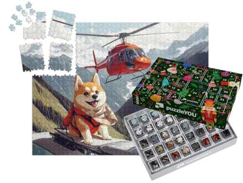puzzleYOU: Puzzle-Adventskalender | „Rettungshunde: Die kleinen Helden“ – aus der Puzzle-Kollektion Kinderpuzzle puzzleYOU: Puzzle-Adventskalender | „Rettungshunde: Die kleinen Helden“ – aus der Puzzle-Kollektion Kinderpuzzle von puzzleYOU