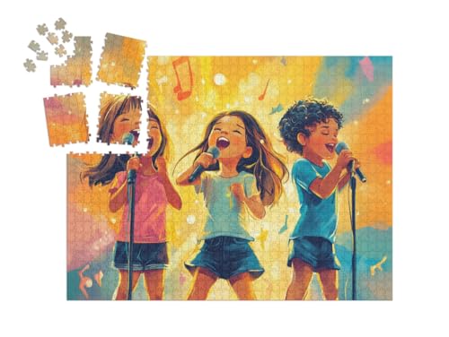 puzzleYOU: Puzzle-Adventskalender | „Rockstars - Musik verbindet“ – aus der Puzzle-Kollektion Kinderpuzzle puzzleYOU: Puzzle-Adventskalender | „Rockstars - Musik verbindet“ – aus der Puzzle-Kollektion Kinderpuzzle von puzzleYOU